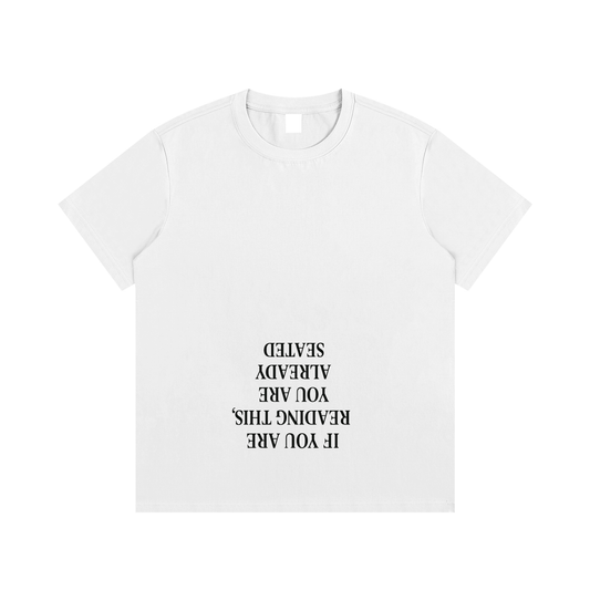 If You Are Reading This Cotton T-Shirt