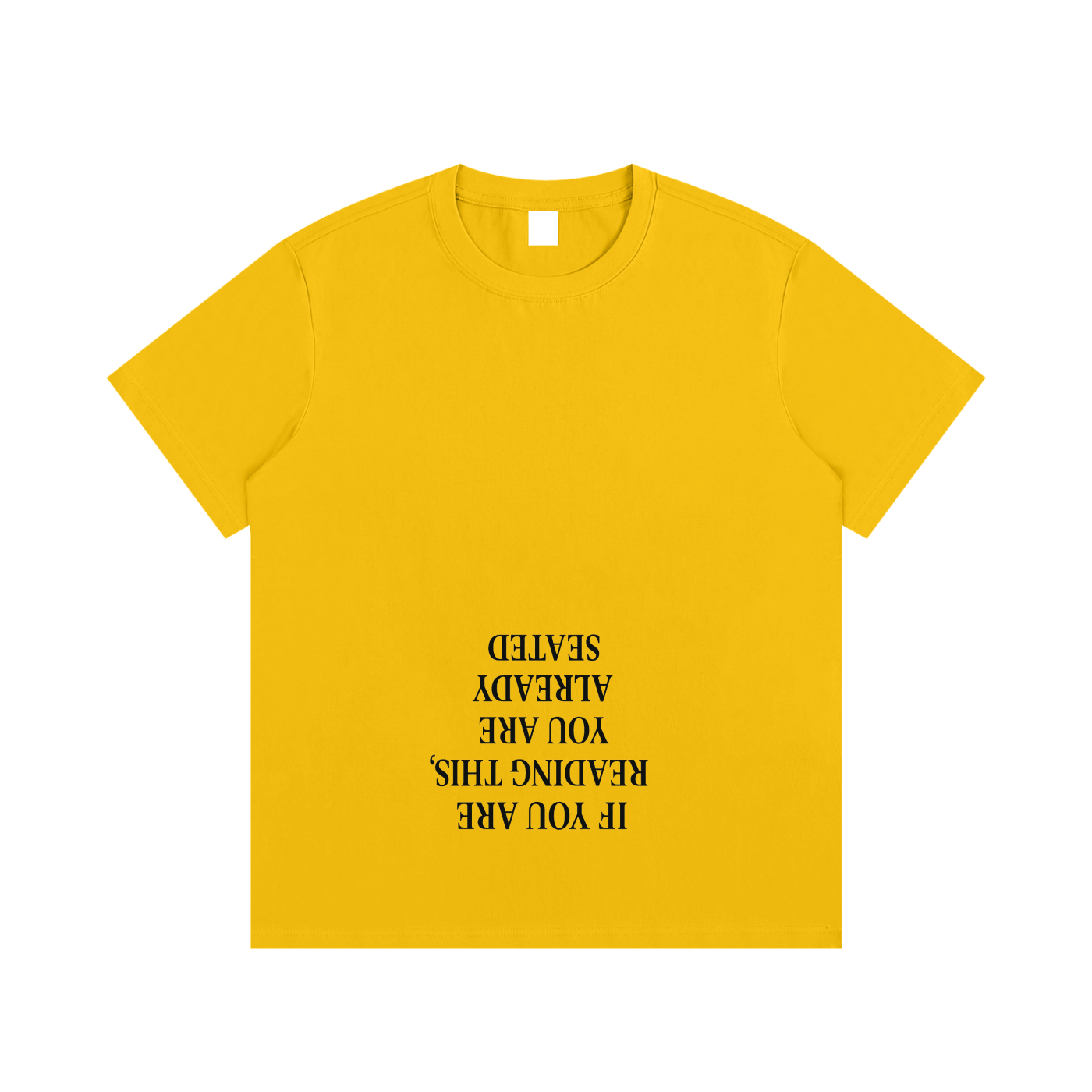 If You Are Reading This Cotton T-Shirt
