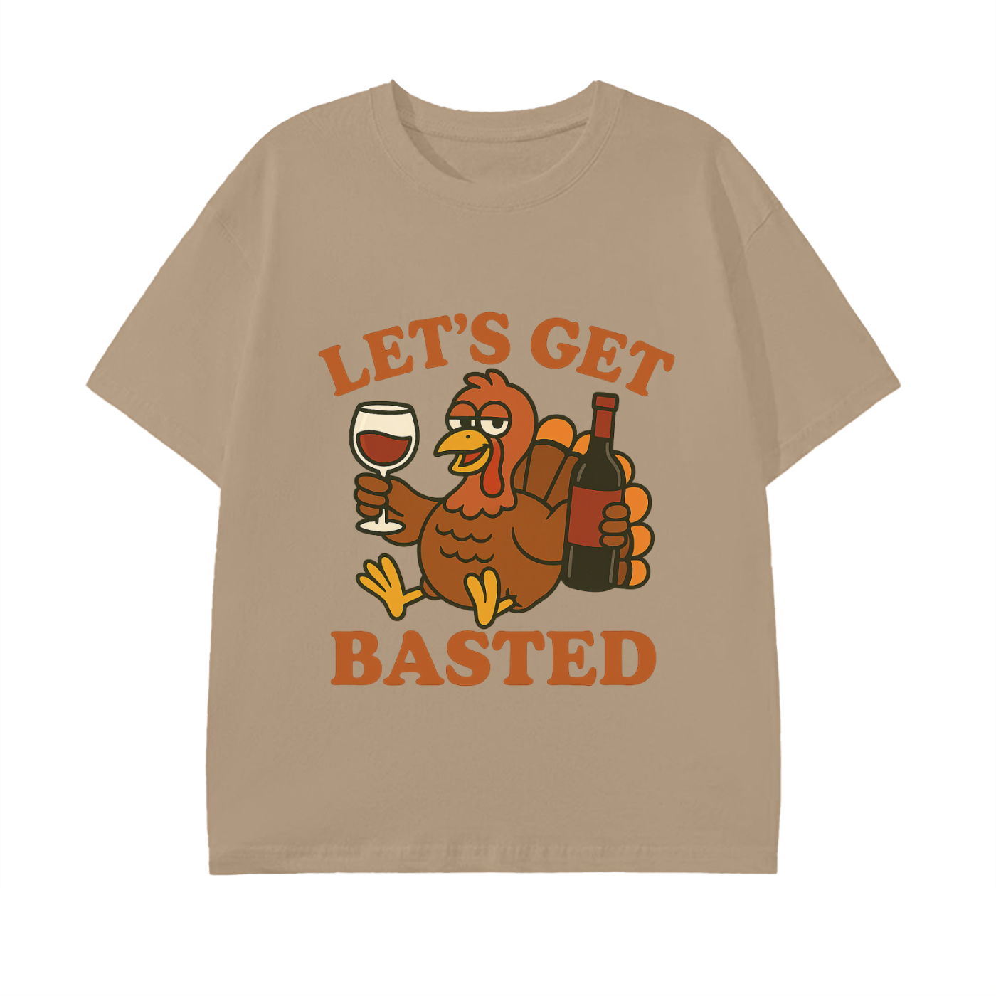 Let's Get Basted Cotton Unisex T-Shirt