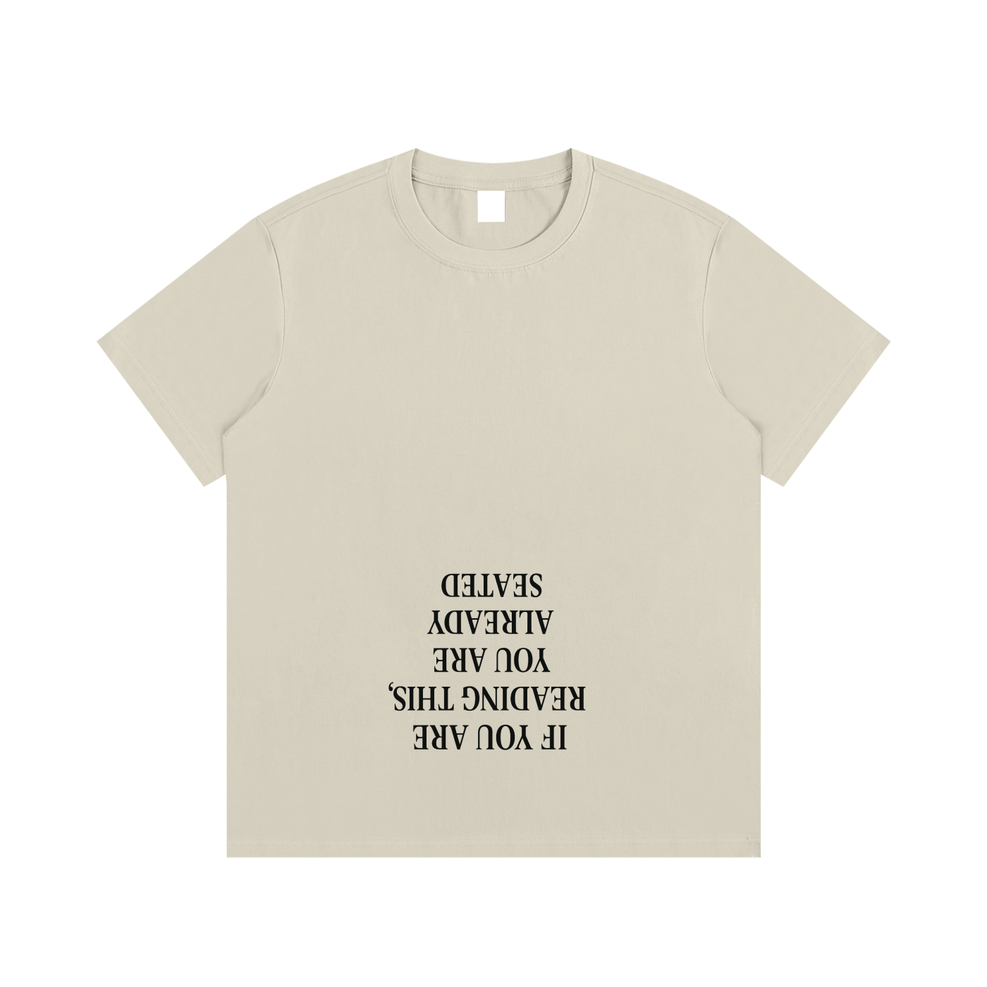 If You Are Reading This Cotton T-Shirt