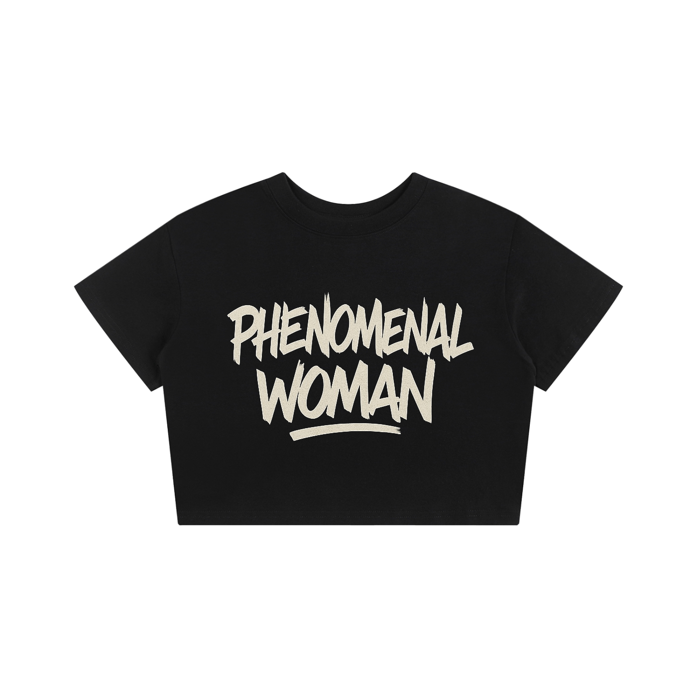 Phenomenal Women Cropped Tee
