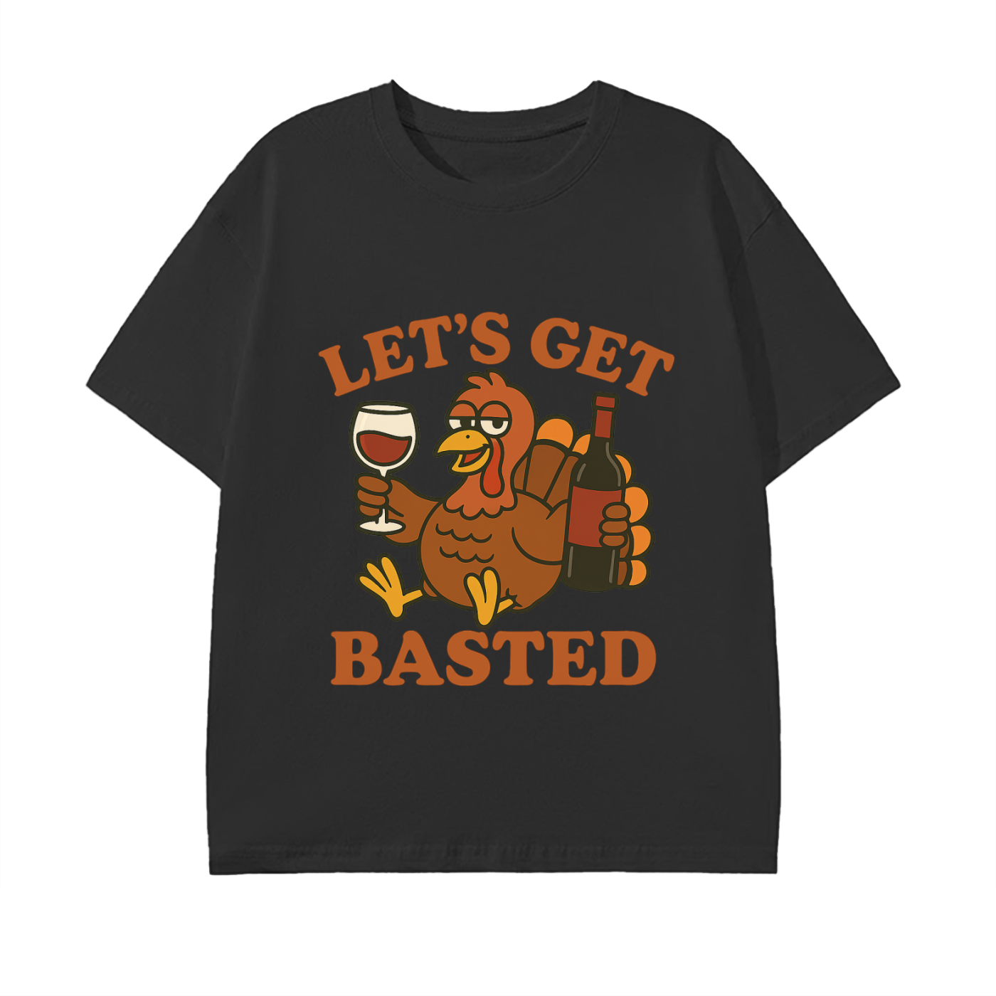 Let's Get Basted Cotton Unisex T-Shirt