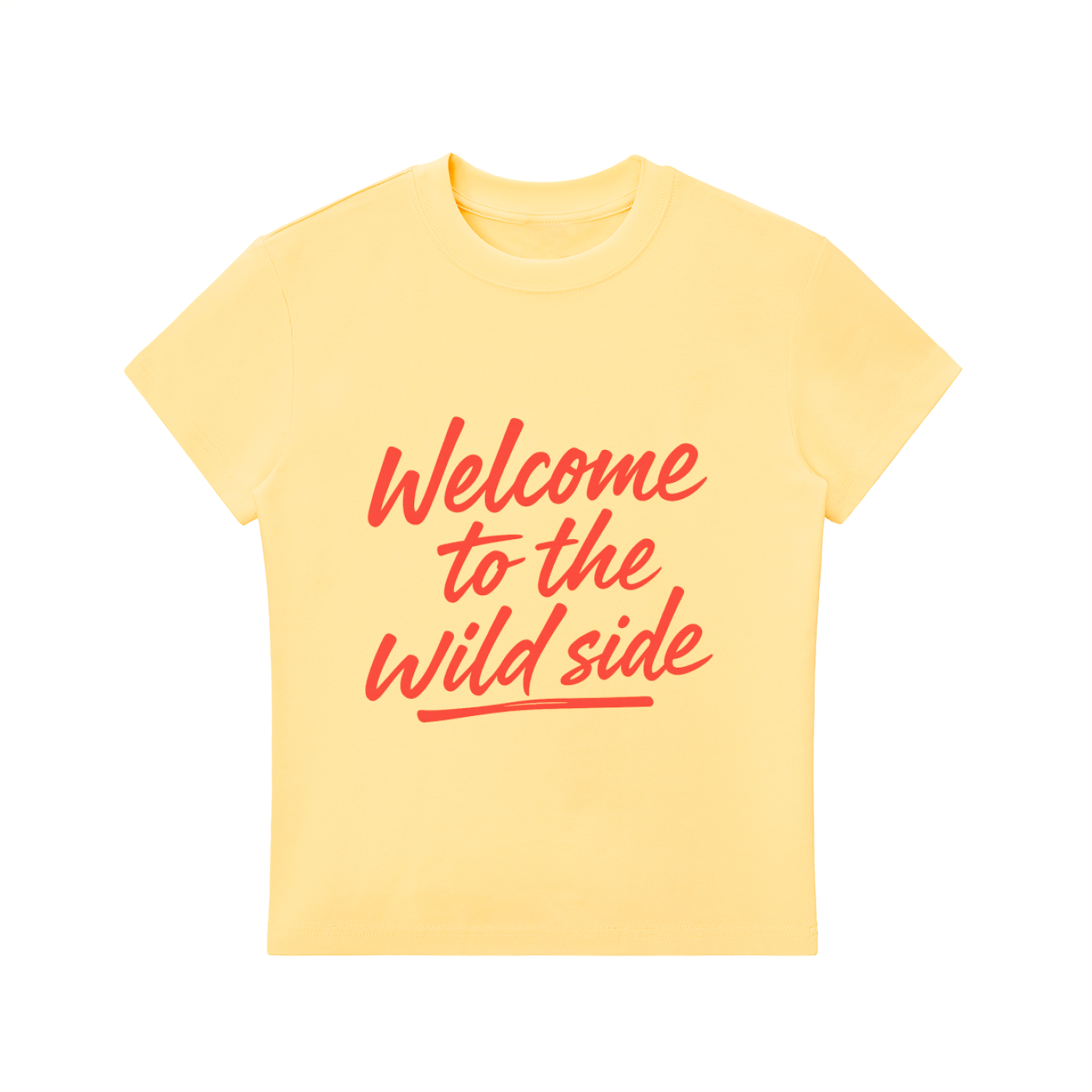 Welcome to the Wild Side Bodycon T-Shirt