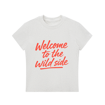 Welcome to the Wild Side Bodycon T-Shirt