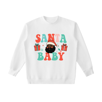 Black Santa Crewneck Sweatshirt